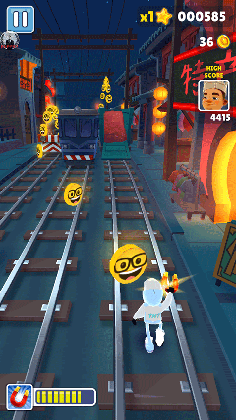 地铁跑酷TNT定制版本