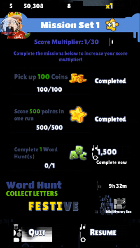 地铁跑酷闹鬼双旦版