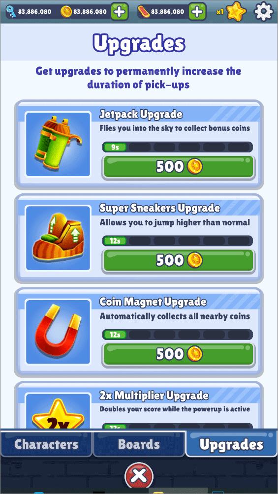 地铁跑酷国产高仿版本