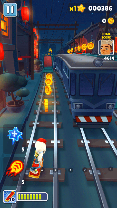 地铁跑酷国际服洛阳版本