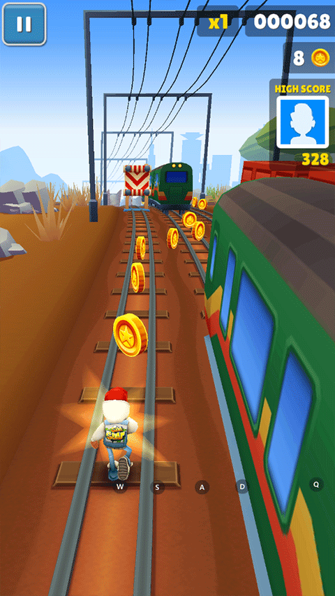 地铁跑酷肯尼亚英文版