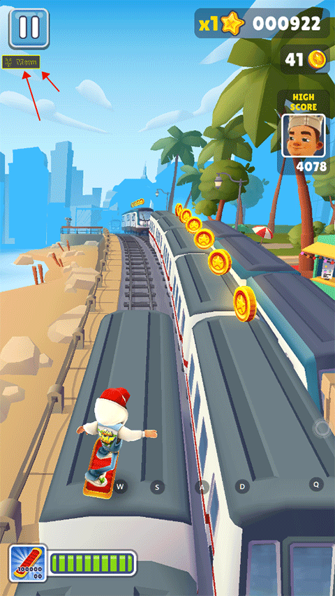 地铁跑酷金币穿透菜单版