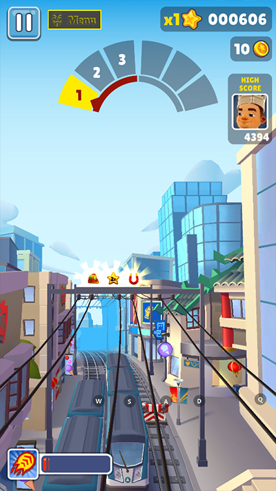 地铁跑酷狗子视角版