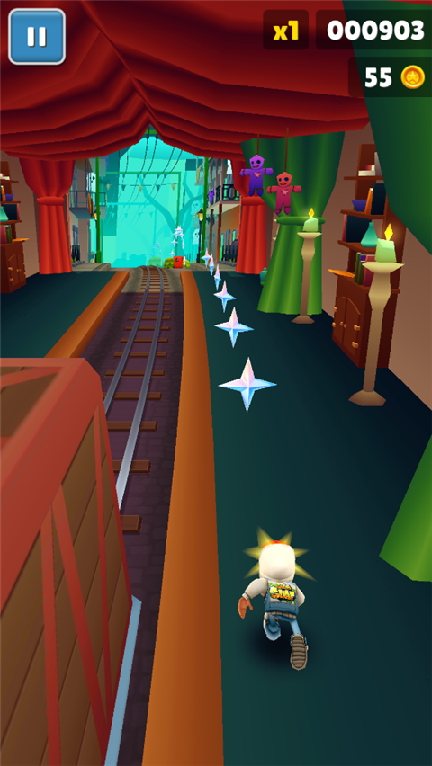 地铁跑酷原石金币版本魔改版