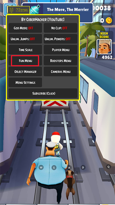 地铁跑酷狗子视角版