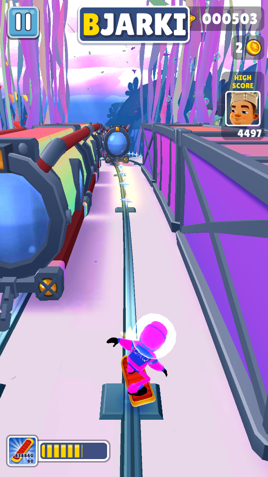 地铁跑酷qaq水下城定制版