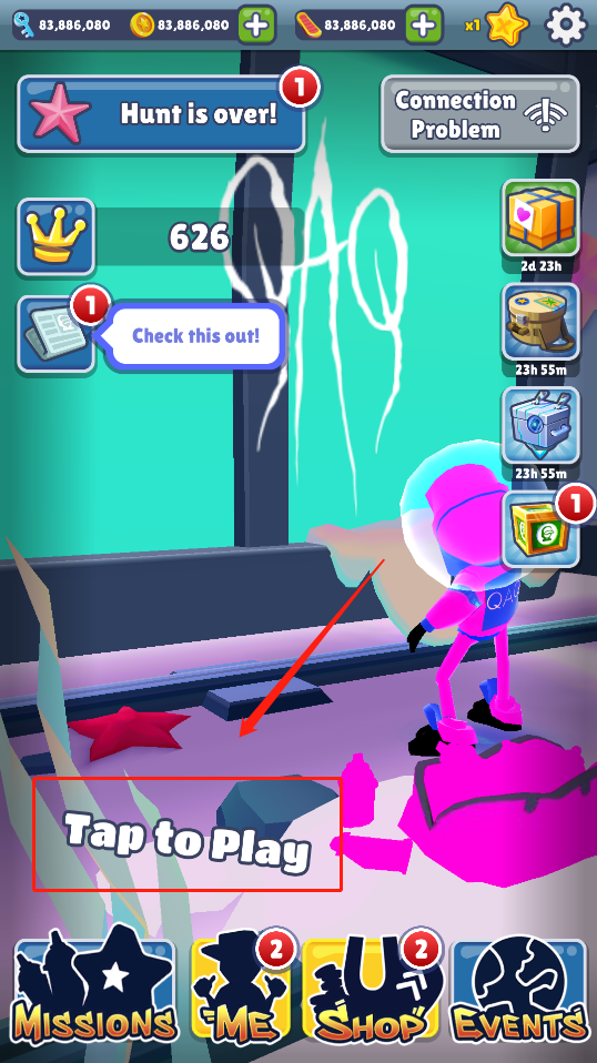 地铁跑酷qaq水下城定制版