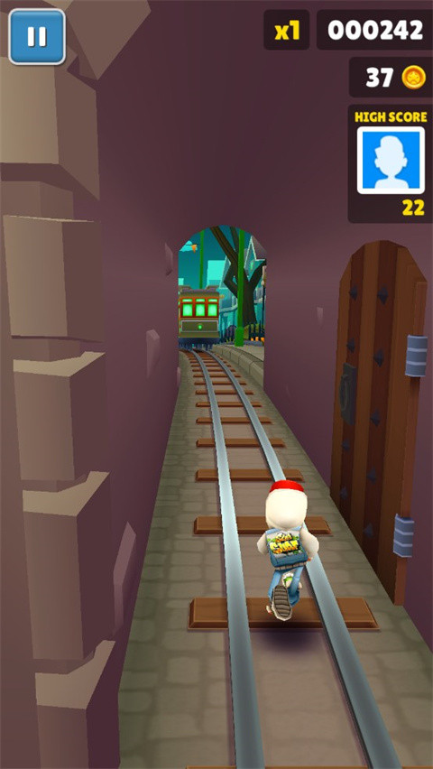 地铁跑酷原石金币版本魔改版
