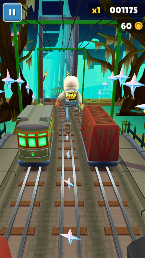 地铁跑酷原石金币版本魔改版