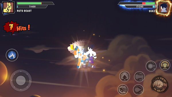 火柴人忍者格斗手游