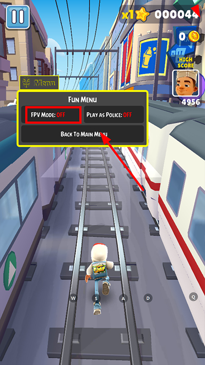 地铁跑酷狗子视角版