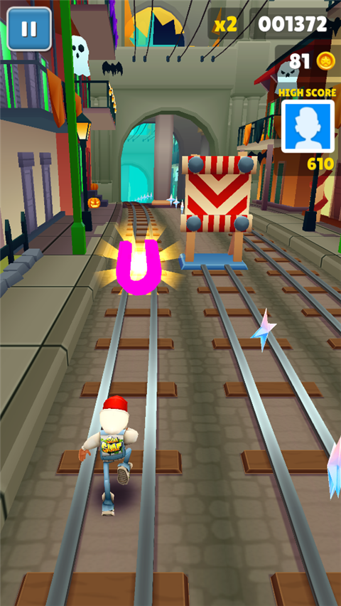 地铁跑酷原石金币版本魔改版