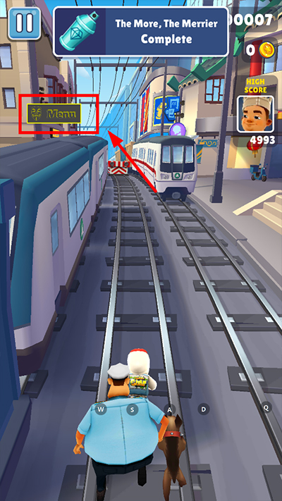 地铁跑酷狗子视角版