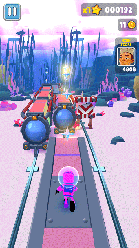 地铁跑酷qaq战队定制版本