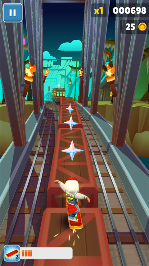 地铁跑酷原石金币锅铲版本