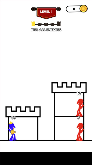 火柴人塔防战争游戏