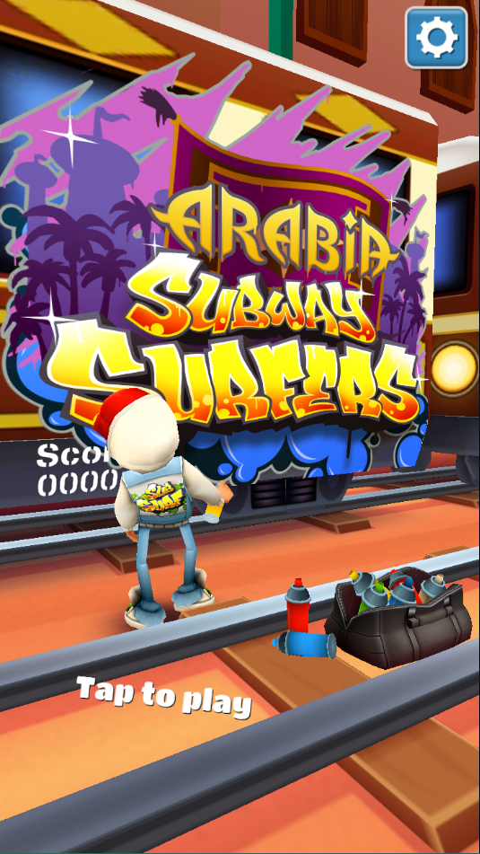 地铁跑酷国际服阿拉伯版本