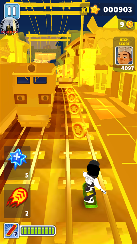 地铁跑酷黄金洛阳定制版本