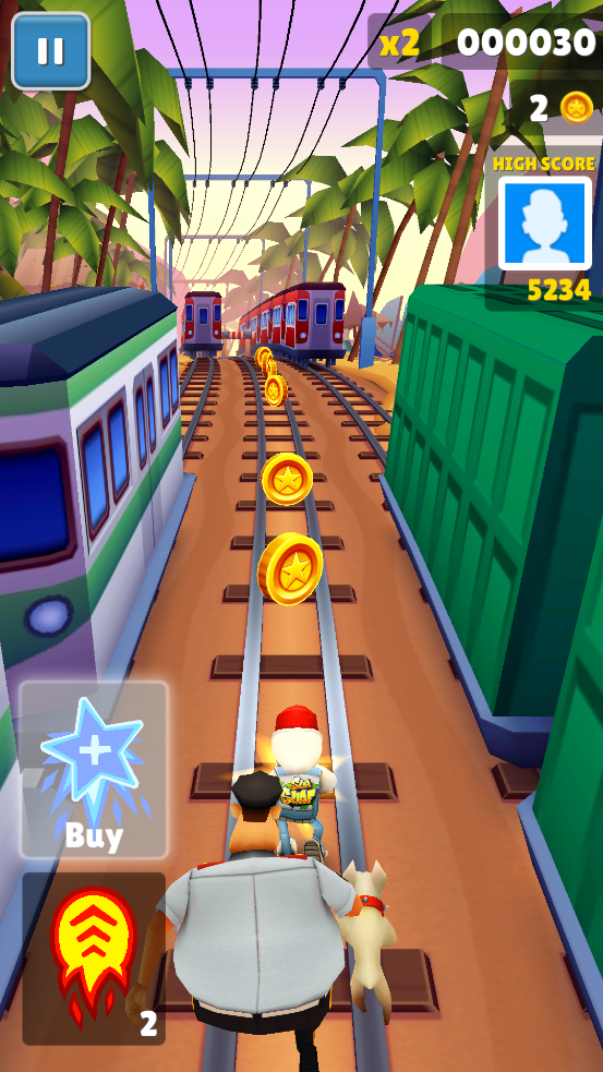 地铁跑酷夏威夷国际服