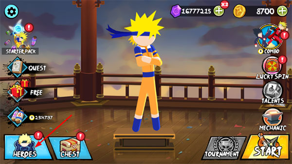 火柴人忍者大战官方正版