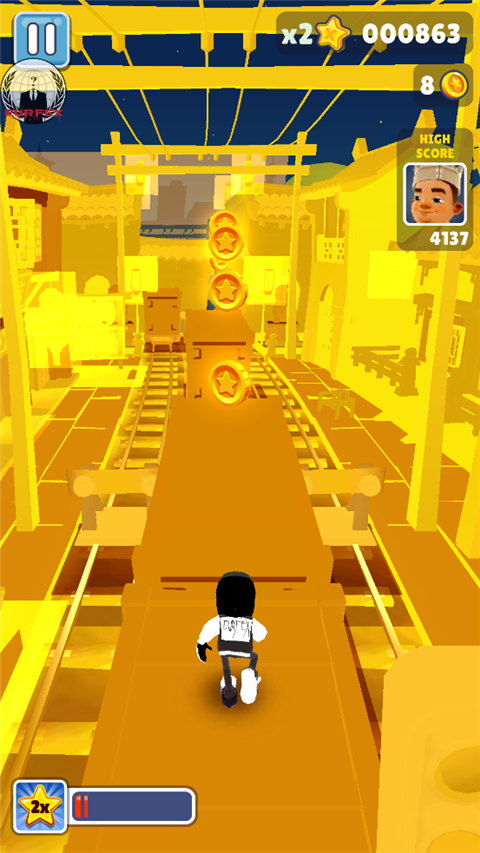 地铁跑酷黄金洛阳定制版本