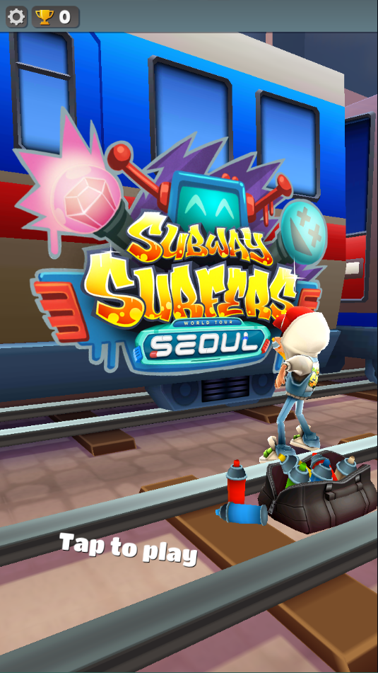 地铁跑酷国际服首尔版本