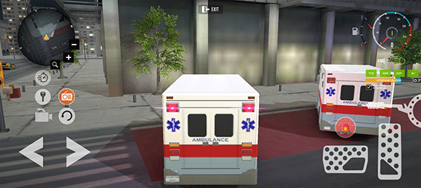 救护车城市驾驶模拟器游戏