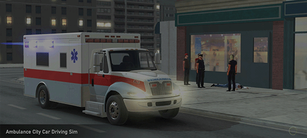 救护车城市驾驶模拟器游戏