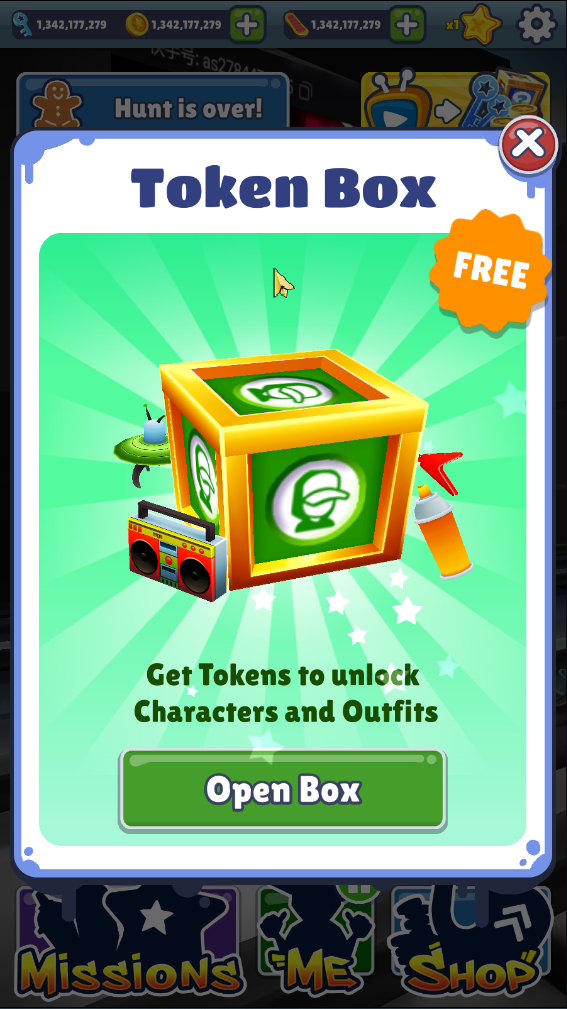 地铁跑酷黑白北极版本