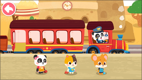 宝宝小火车游戏