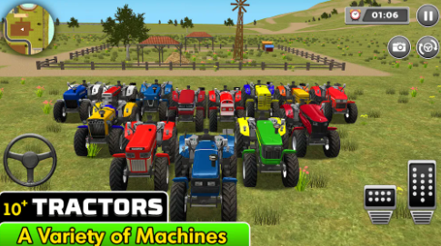 拖拉机耕种模拟