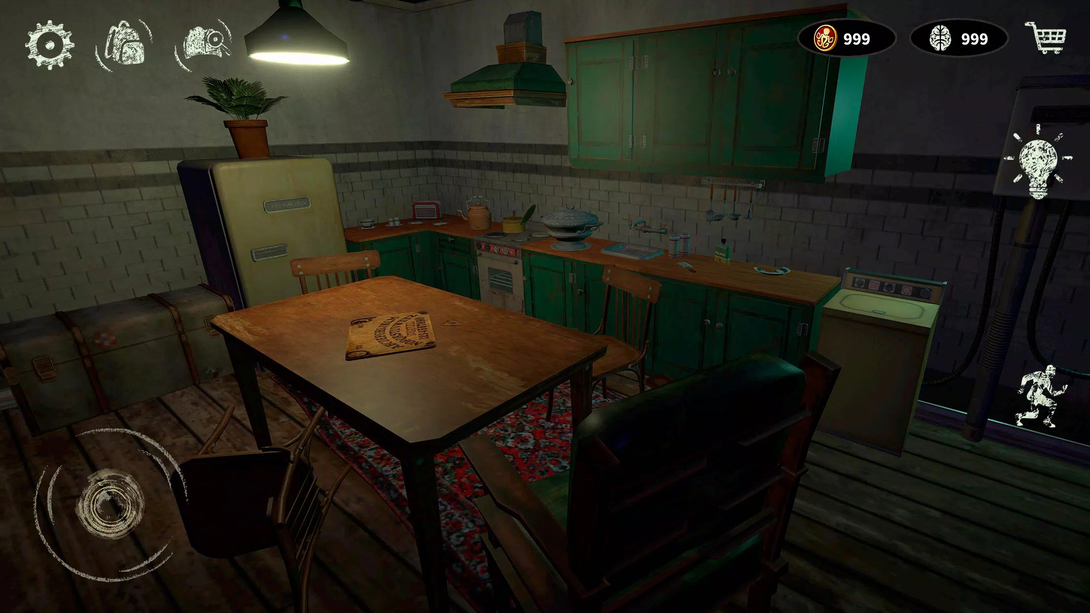 诡异惊悚的游戏氛围