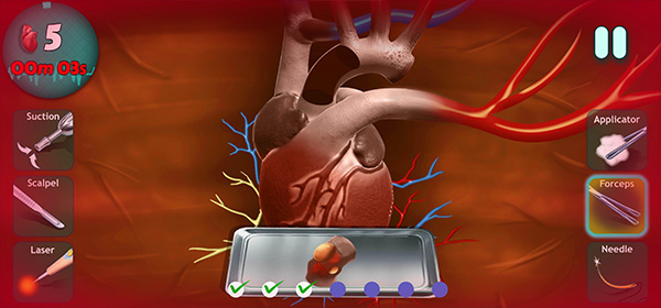 外科医生手术模拟器最新版(Open Heart Surgery 3D)
