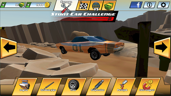 特技车挑战赛3游戏(StuntCar3)