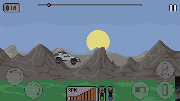 太空僵尸赛车手游