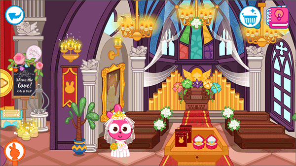 泡泡小镇婚礼派对游戏