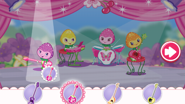 草莓甜心草莓节派对游戏