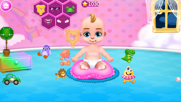 怀孕公主照顾婴儿游戏