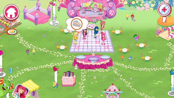 草莓甜心草莓节派对游戏