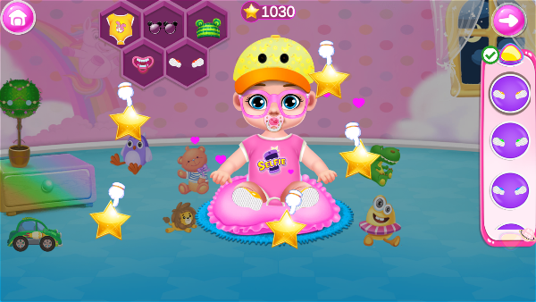 怀孕公主照顾婴儿游戏