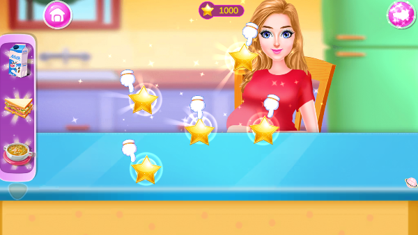 怀孕公主照顾婴儿游戏