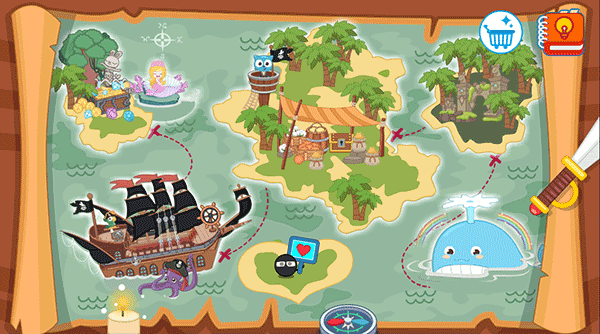 泡泡小镇海盗大冒险游戏