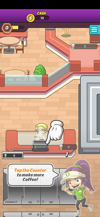 懒散的咖啡师大亨游戏(Coffee Craze)