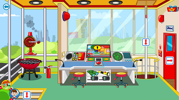 我的小镇消防站救援游戏