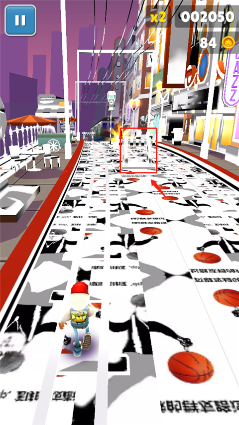 地铁跑酷鸡你太美金币版本