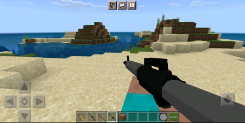 我的世界手机版3d枪械模组游戏