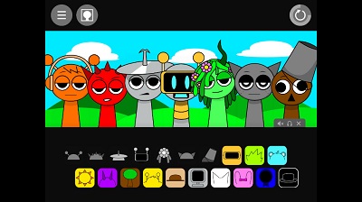 节奏盒子sprunki 像素版