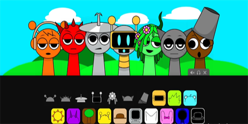 节奏盒子sprunki 像素版