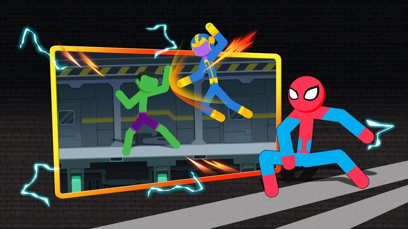 火柴人英雄格斗 双人版