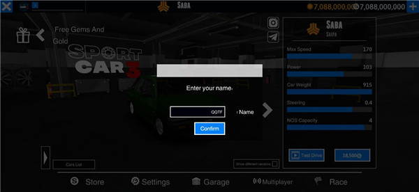 超跑模拟驾驶3 修改版